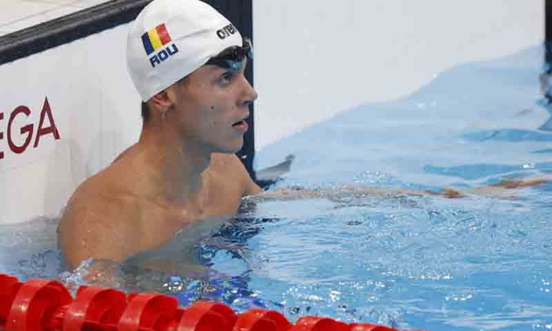  Jocurile Olimpice, înot. David Popovici a terminat pe 7 la 100 metri liber
